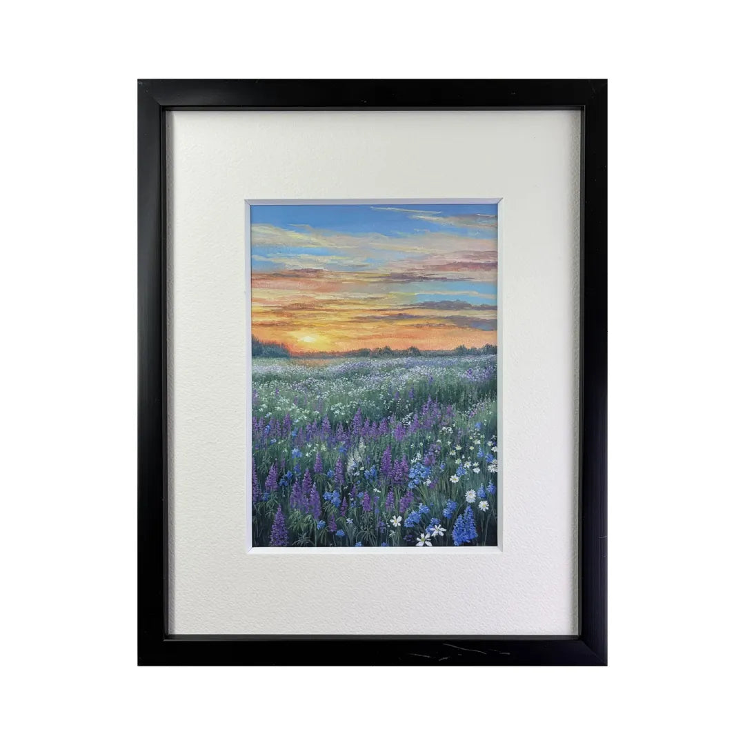 “シリーズ　花畑（原画）”