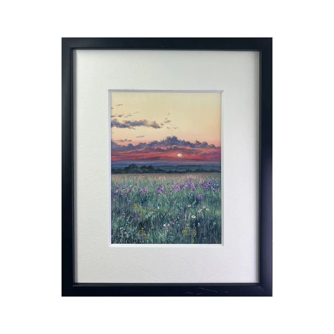 “シリーズ　花畑（原画）”