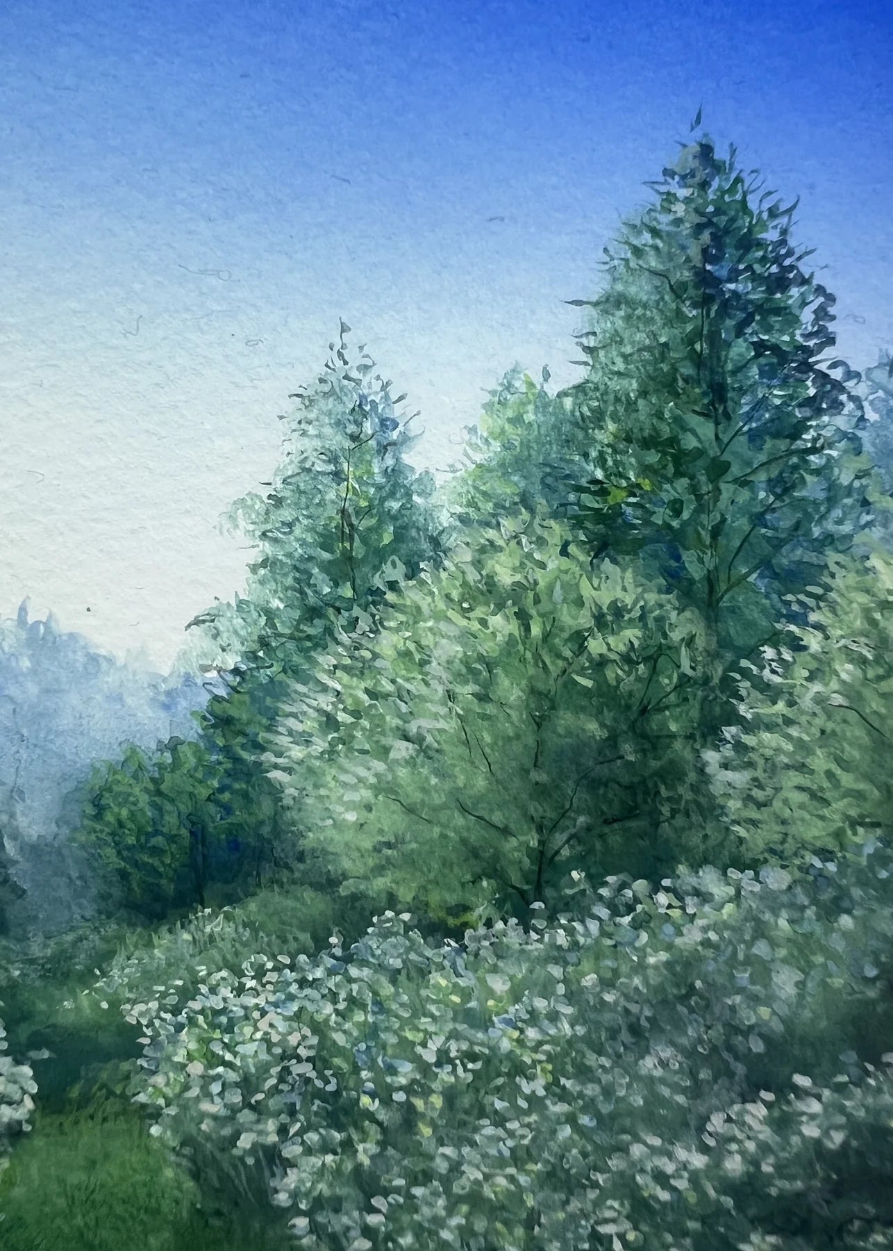 “シリーズ 森(原画)”